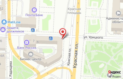 ОАО Банкомат, ТрансКредитБанк на Красной площади на карте