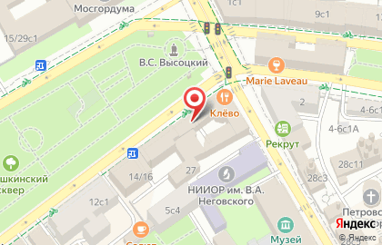 Салон красоты CarloBay на улице Петровка на карте