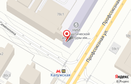 Купить окна в рассрочку Калужская на карте