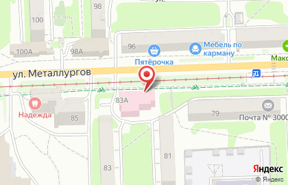 Агентство недвижимости Альянс в Пролетарском районе на карте