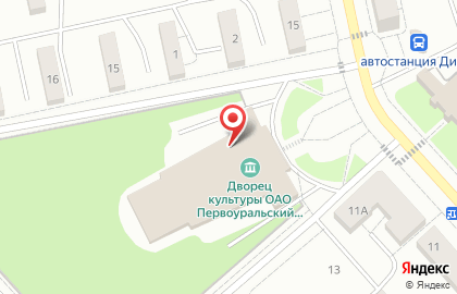 Дворец культуры Огнеупорщик на карте