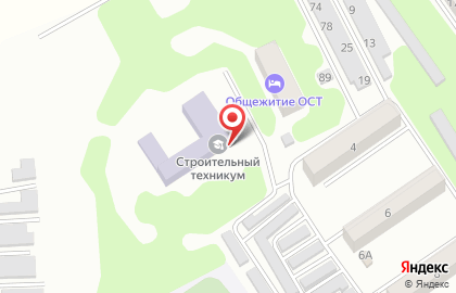 Октябрьский техникум строительных и сервисных технологий им. В.Г. Кубасова на карте
