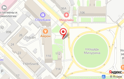 АвтоМаркет на Введенской улице на карте