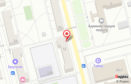 Отдел жилищных субсидий в Электростали на карте
