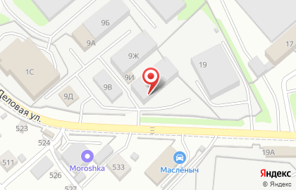 Торговая компания РЯД в Нижегородском районе на карте