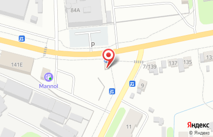 Продовольственный магазин на улице Парижской Коммуны на карте