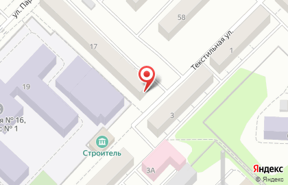Продуктовый магазин Бегемот на улице Парфёнова на карте