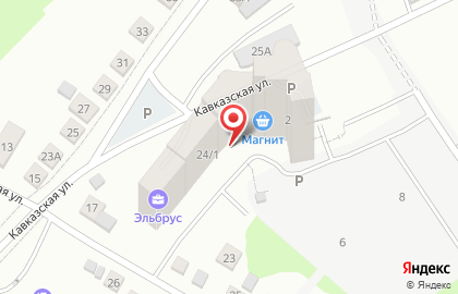 Строящиеся объекты Фонд жилищного строительства Республики Башкортостан, ГУП на Кавказской улице на карте