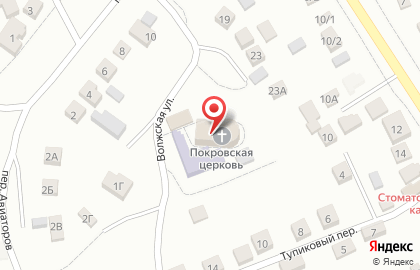 Приход Храма Покрова Пресвятой Богородицы на Волжской улице на карте