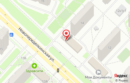 Киоск печатной продукции Краснопресненское агентство печати на Новопеределкинской улице на карте