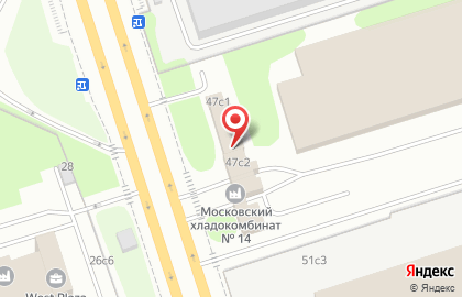 Продуктовый магазин на Рябиновой, 47 на карте
