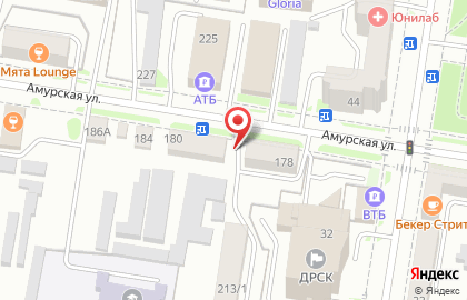 Парикмахерская Мираж на Амурской улице на карте