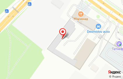 Автосервис Авто док в Чебоксарах на карте