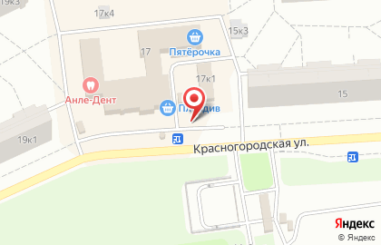 Мечта на Красногородской улице на карте