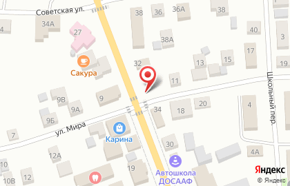 Магазин овощей и фруктов на Свердловской улице на карте