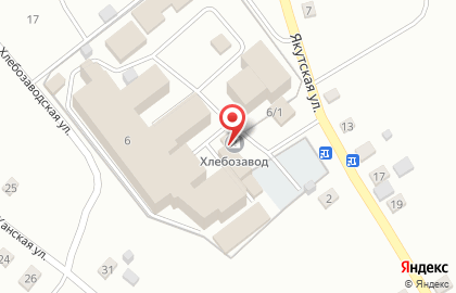 Черновский хлебозавод на карте