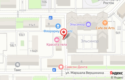 Московский центр оформления сделок с недвижимостью на карте