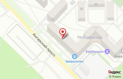 Ресторан доставки Ролл Хаус в Ангарске на карте