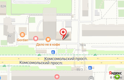 Киберспортивный клуб PC Bang на Комсомольском проспекте на карте