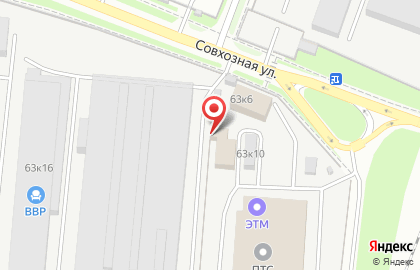 Торговая компания АСТ в Октябрьском районе на карте