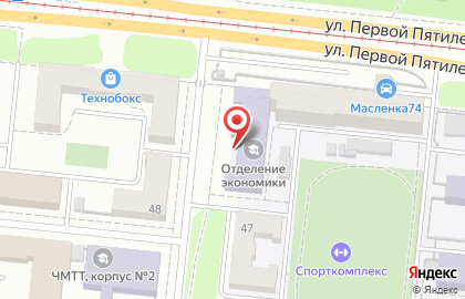 Южно-Уральский государственный технический колледж в Челябинске на карте