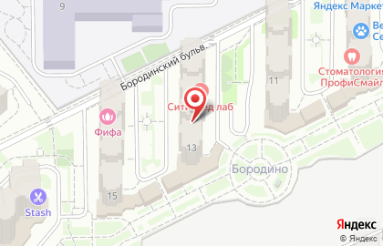 Медицинский центр Сити-Мед Лаб в Подольске на карте