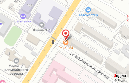Бар Райon 24 на Баргузинской улице на карте