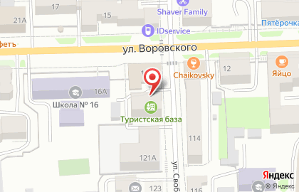 Гостиница Центр детского и юношеского туризма и экскурсии на карте