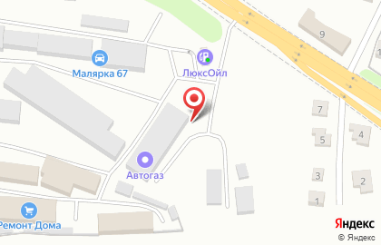 ООО АВТОГАЗ на улице Свердлова на карте