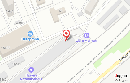 Магазин спортивного оборудования Гимнаст на карте