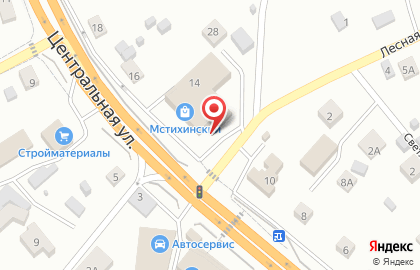 Кафе-закусочная Караван на Центральной улице на карте