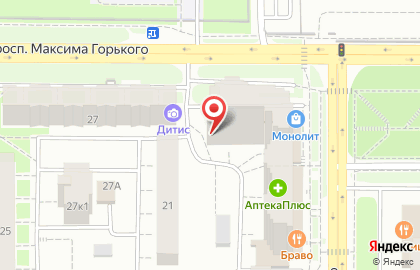 Сервисный центр Itech на проспекте Максима Горького на карте