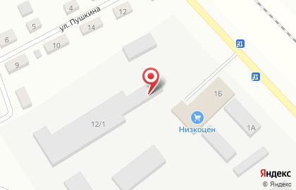 Магазин Новосёл на улице М.Горького на карте
