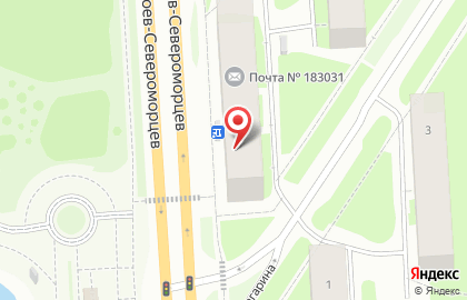 Магазин Рыбный в Мурманске на карте