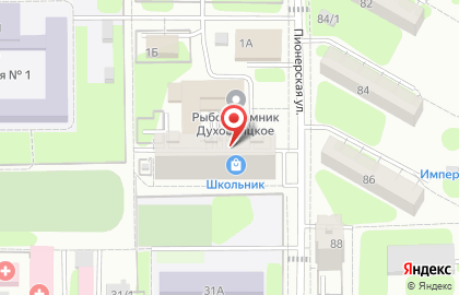 Медицинская лаборатория Гемотест на Пионерской улице на карте