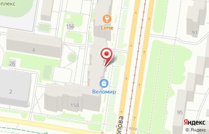 Брюкке в Барнауле на карте