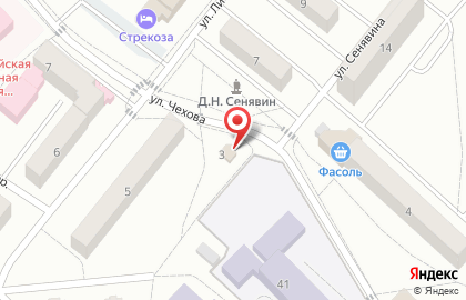 Оптово-розничная фирма Автотекс на улице Чехова на карте