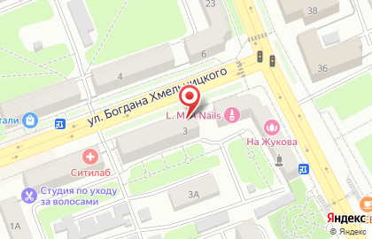 Салон тканей Грация на карте