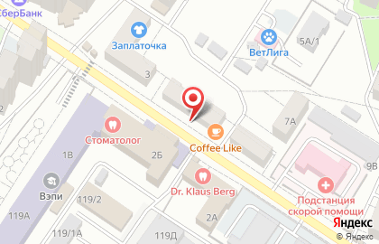 Магазин детских товаров Гномик в Железнодорожном районе на карте