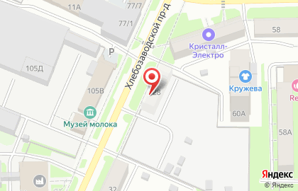 Мини-маркет Мини-маркет в Хлебозаводском проезде на карте