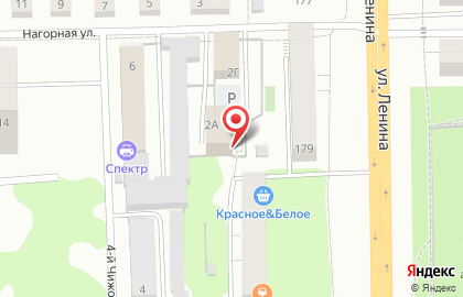 Косметологический кабинет на Нагорной улице на карте