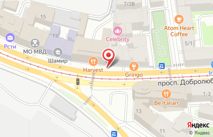 Банк втб Северо-запад на проспекте Добролюбова на карте
