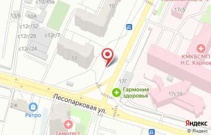 Киоск по продаже фруктов и овощей в Октябрьском районе на карте