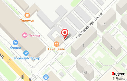 Подкова в Нижнем Новгороде на карте