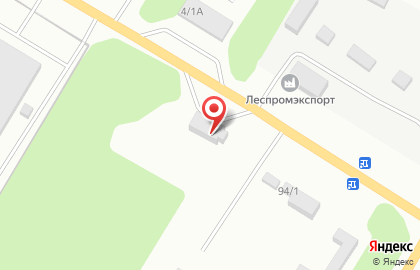 Леспромэкспорт на Пригородной улице на карте