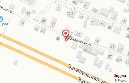 Производственно-торговая фирма Камень вечен на Калужской улице на карте