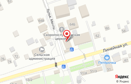 Дом культуры, пос. Мочище на карте