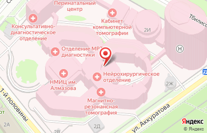 Музей, ФГБУ Федеральный центр сердца, крови и эндокринологии им. В.А. Алмазова на карте