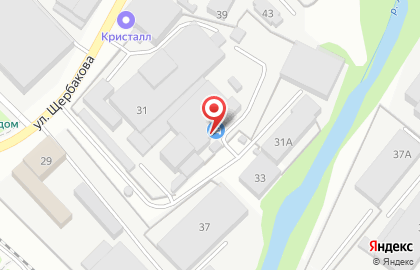 Центр кузовного ремонта Терико в Сормовском районе на карте