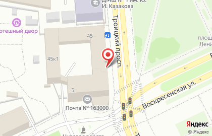 Сайт бесплатных объявлений SBPO.ru на Троицком проспекте на карте